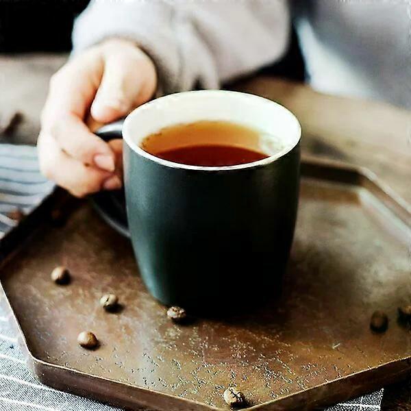 Ceramic coffee cup, 400ml, suitable for multiple drinks