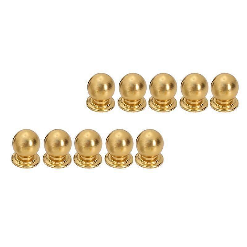 10 Pcs Cabinet Knobs Round Ball Knobs Bathroom Cabinet Knobs Dresser Knobs, Modern Cabinet Hardware