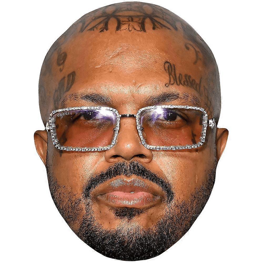Paul Duane Beauregard (Beard) Big Head. Larger than life mask.