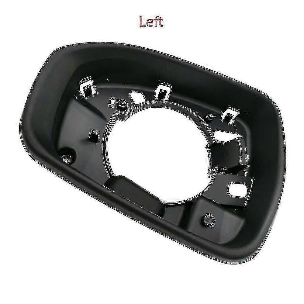 Side Mirror Frame Rearview Mirror Cover For Ford Mondeo Mk5 Mkv 5 V 2015 2016 2017 2018 2019(Black Left) - KM