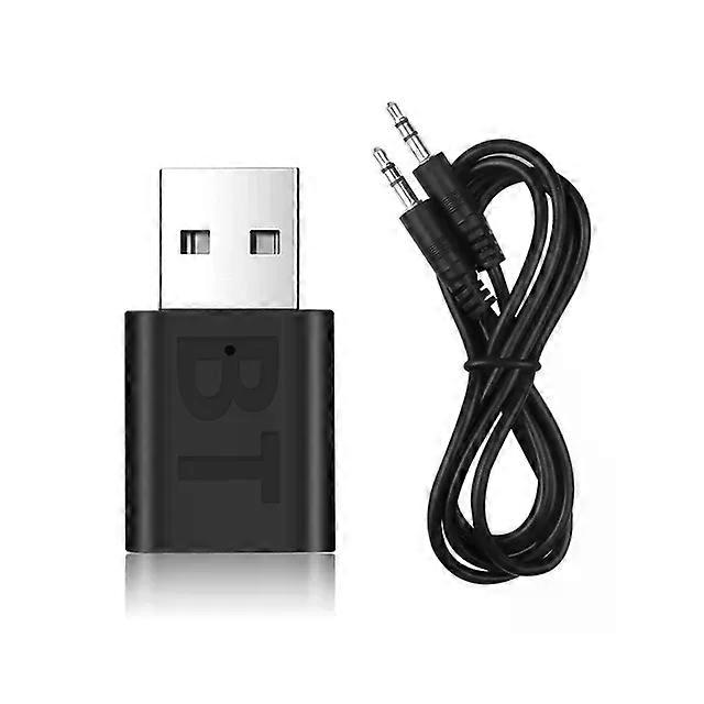 Bluetooth Receiver Car Kit Mini USB 3.5MM Jack AUX Audio Auto MP3 Music Dongle Adapter Suitable for Wireless Keyboard FM Radio Speaker