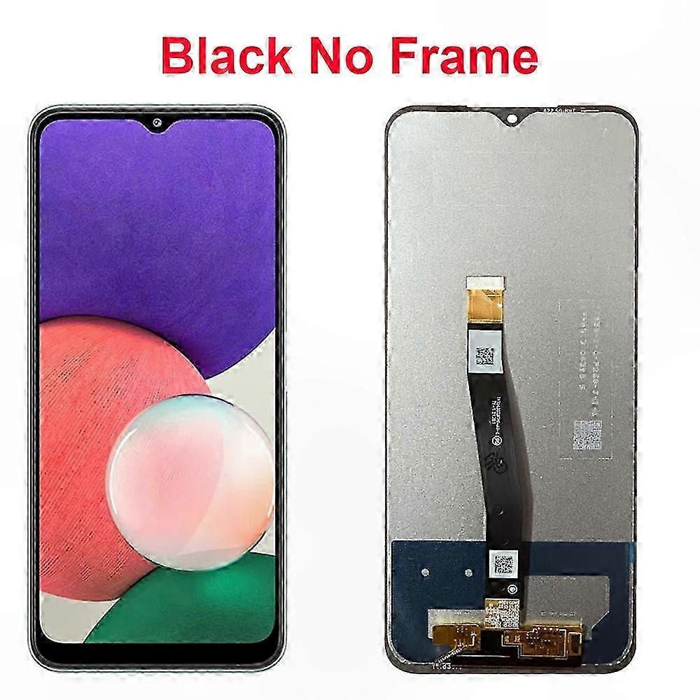 LCD Display Assembly with Frame for  Galaxy A22 5G Replacement Screen Digitizer