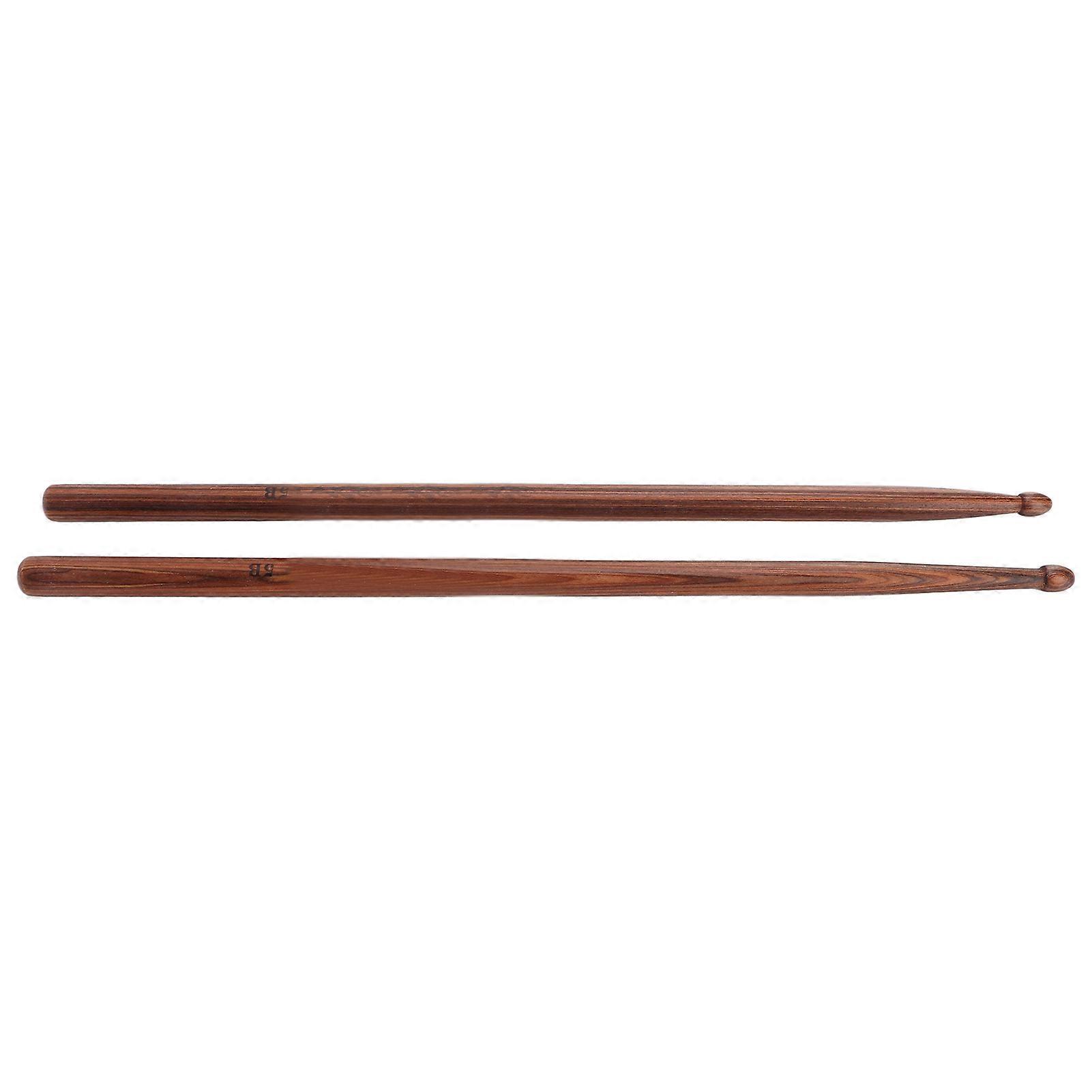 2pcs 5B Maple Wood Drum Sticks Snare Hammer Percussion Kit