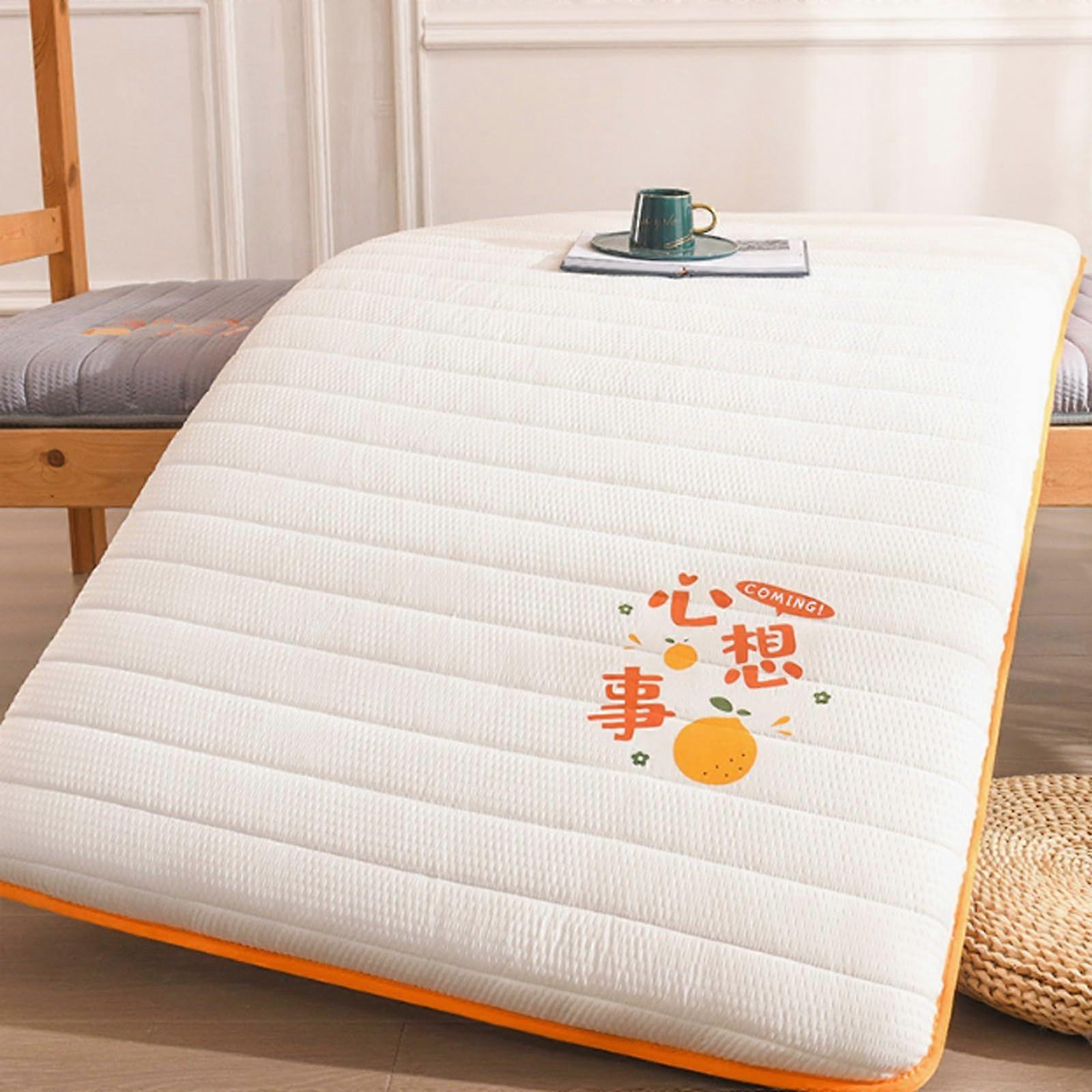 Futon Mattress Foldable Japanese Portable Tatami Floor Mattress Soft Quilted Single Bed Size 150x190 cm Color 1