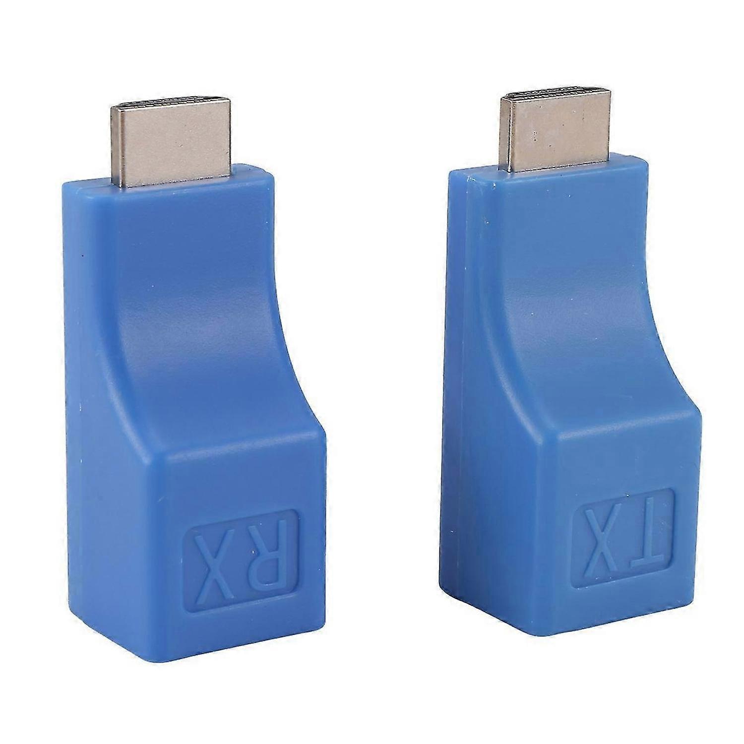 2 Pack HDMI Extender,HDMI to RJ45 Converter for HDTV PS4 STB 4K 2K