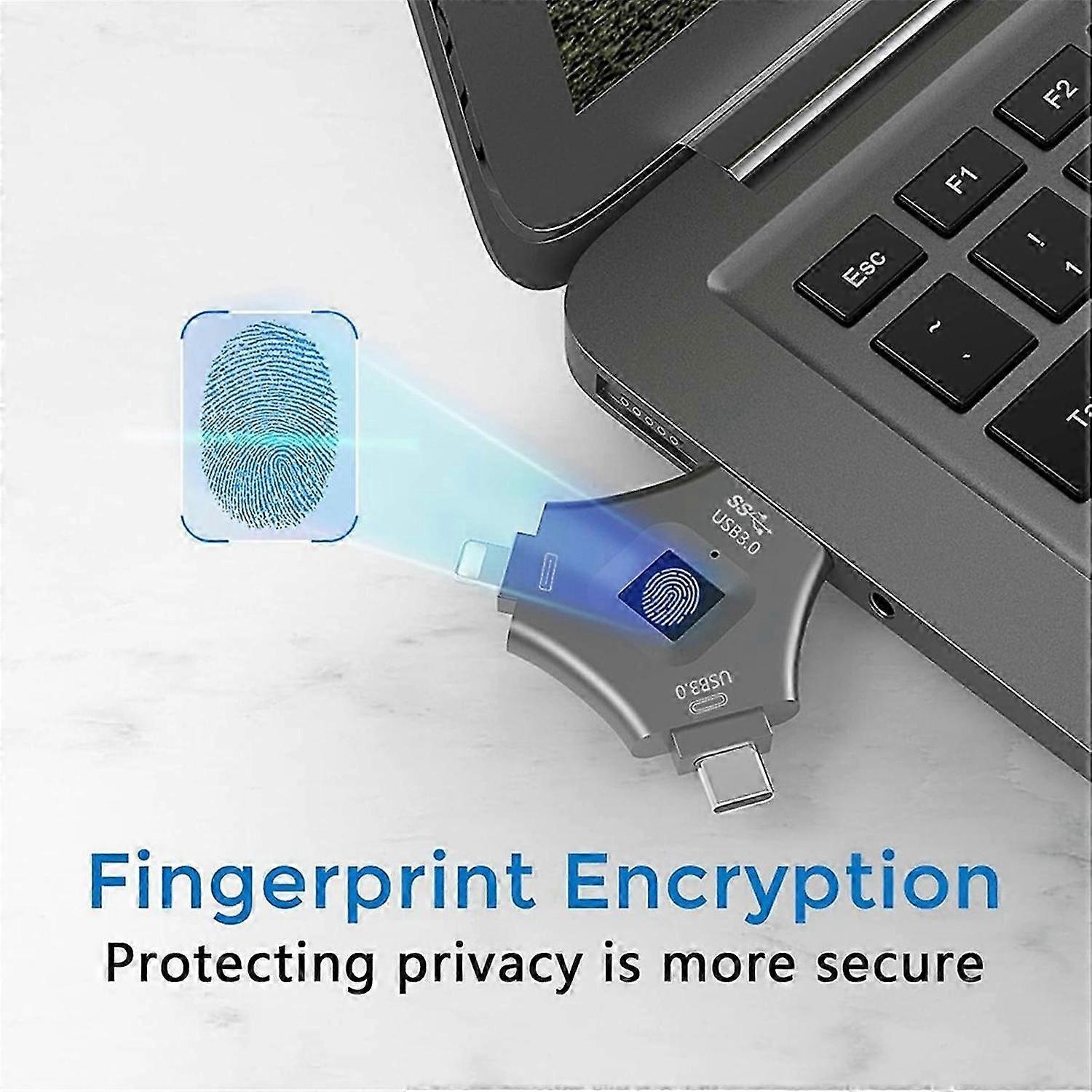 USB3.0 Fingerprint Encrypted Drive for Android