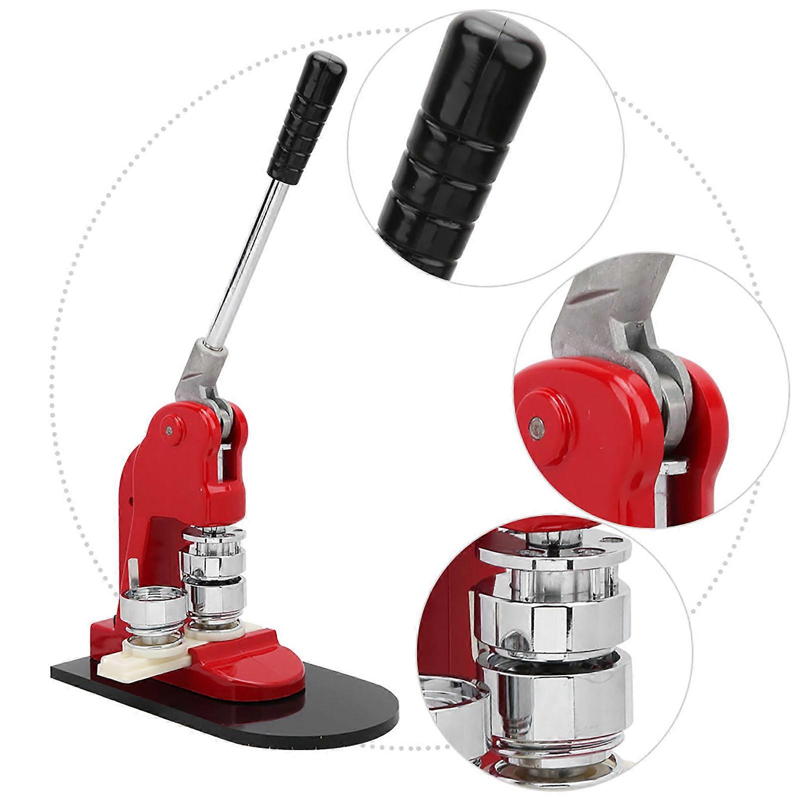 32mm Aluminum Alloy Badge Button Maker Machine with Kit