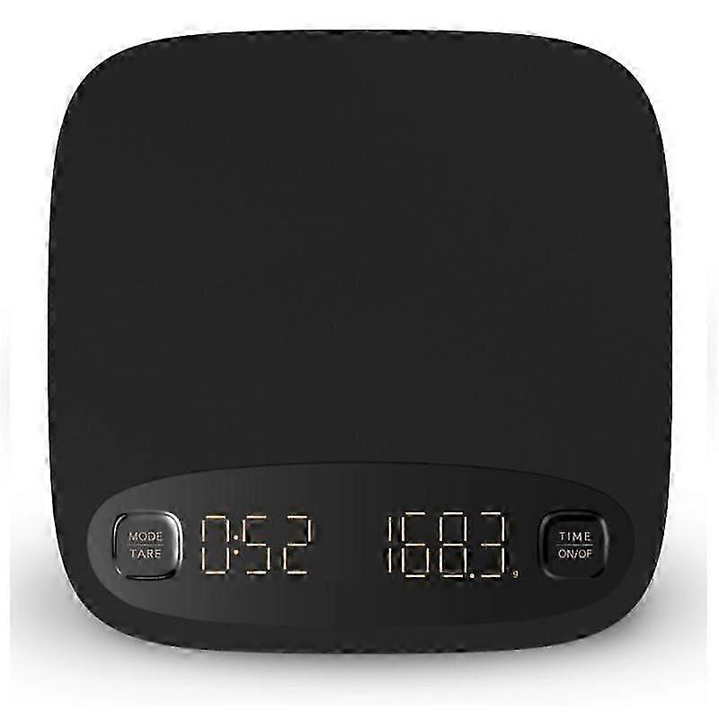LED Digital Coffee Scale With Timer For Espresso Pour Over Hand Drip Brew Coffee Smart Electronic Timing Barista Tools Cocina