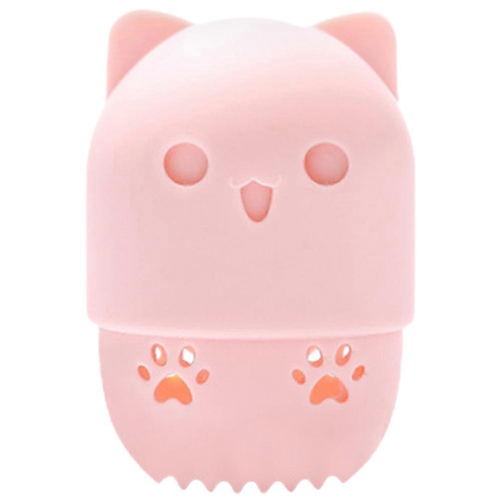Silicone Makeup Puff Box for Storage Makeup Sponge Holder 2Pcs