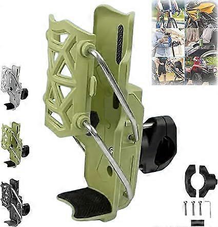Self-adjusting Cup Holder,Adaptive 360 Degree Rotating Adjustable Handlebar Crash Bar Mount Cup Cage Compatible,Universal Water Bottle Holder,Versatil