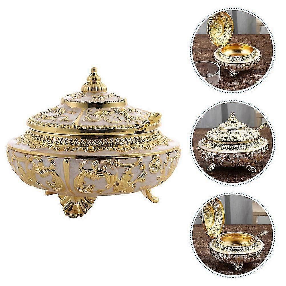 Multi-purpose Pepper Jar Salt Dispenser Condiment Pot Clamshell Storage Jar Seasoning Can