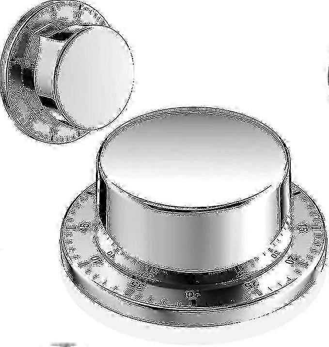 Mechanical Kitchen Timer, Adsorbable Magnetic Timer