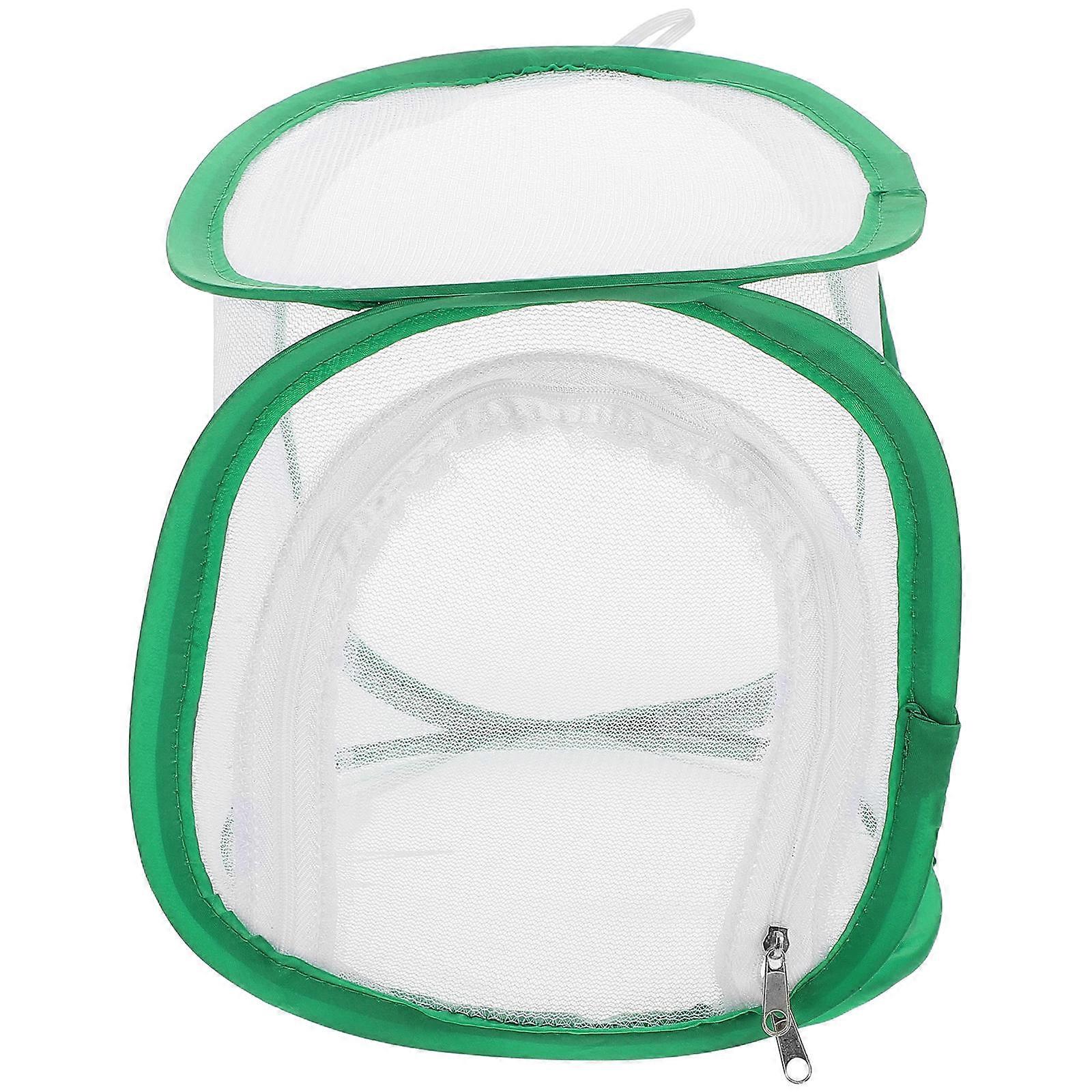 Insect Observation Box Mini Firefly Habitat Cage with Zipper 2Pcs