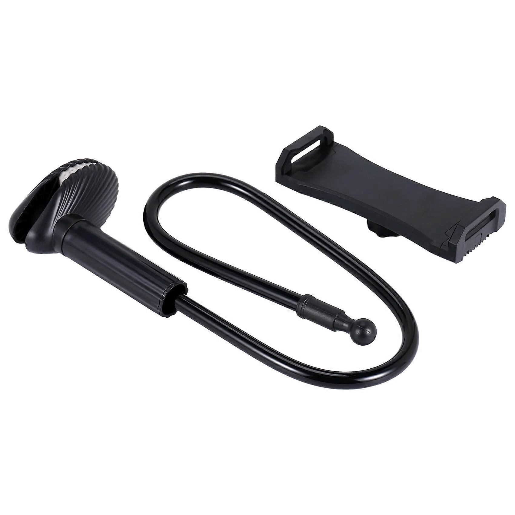 Universal Mobile Phone Holder Flexible Arm 360 Mount Clip Black