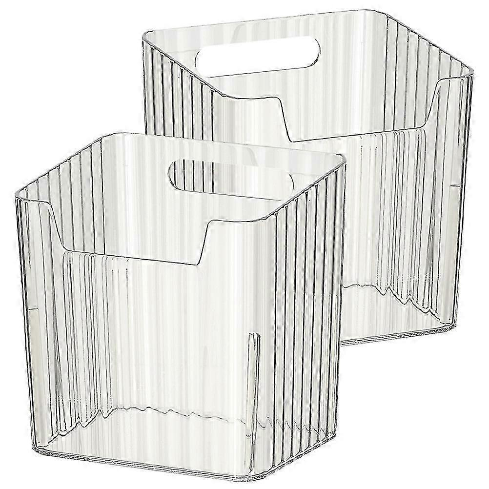 Clear Containers For Fridge Fruit And Vegetable Preservation 2Pcs