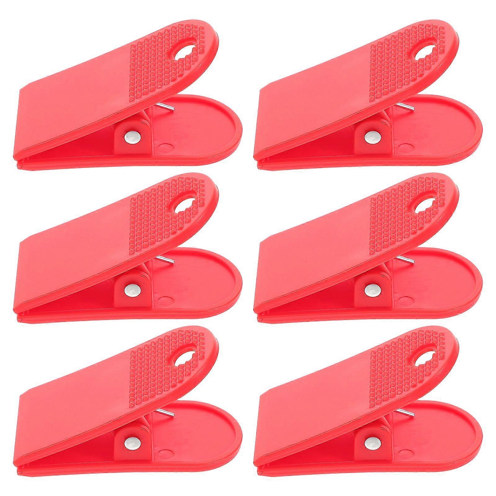 6pcs Universal Treadmill Key Clip Emergency Stop Safety Switch Clamp Replacement Parts For Running Machines Treadmills Fitness Accessories