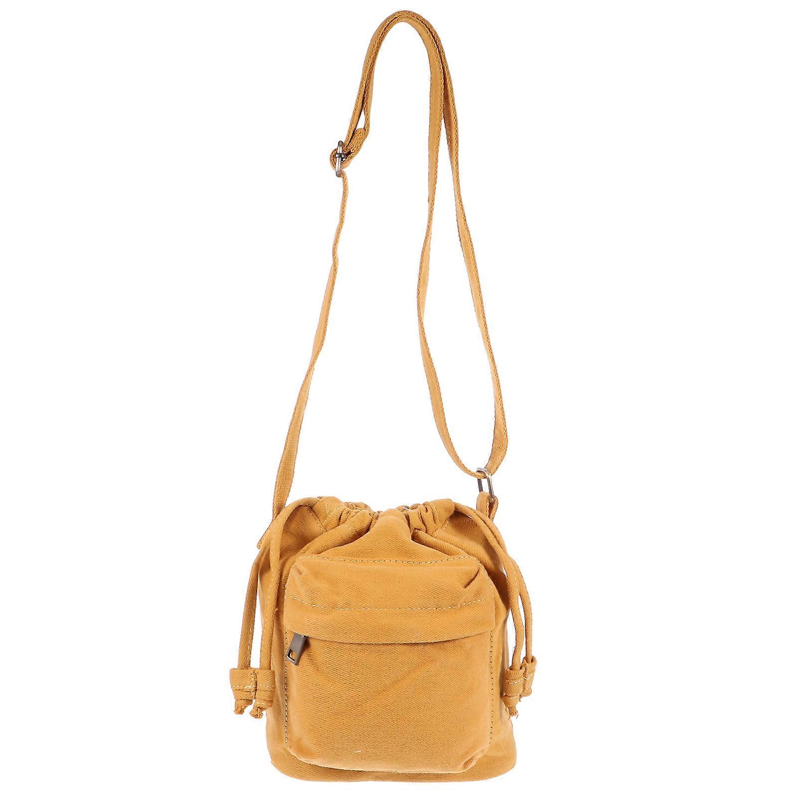 Retro Bucket Storage Bag for Storage 1Pcs Woman Shoulder Bag