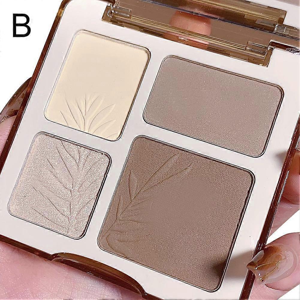 4-in-1 Contour Palette For All-Day Sculpted Makeup With Long-Lasting Finish