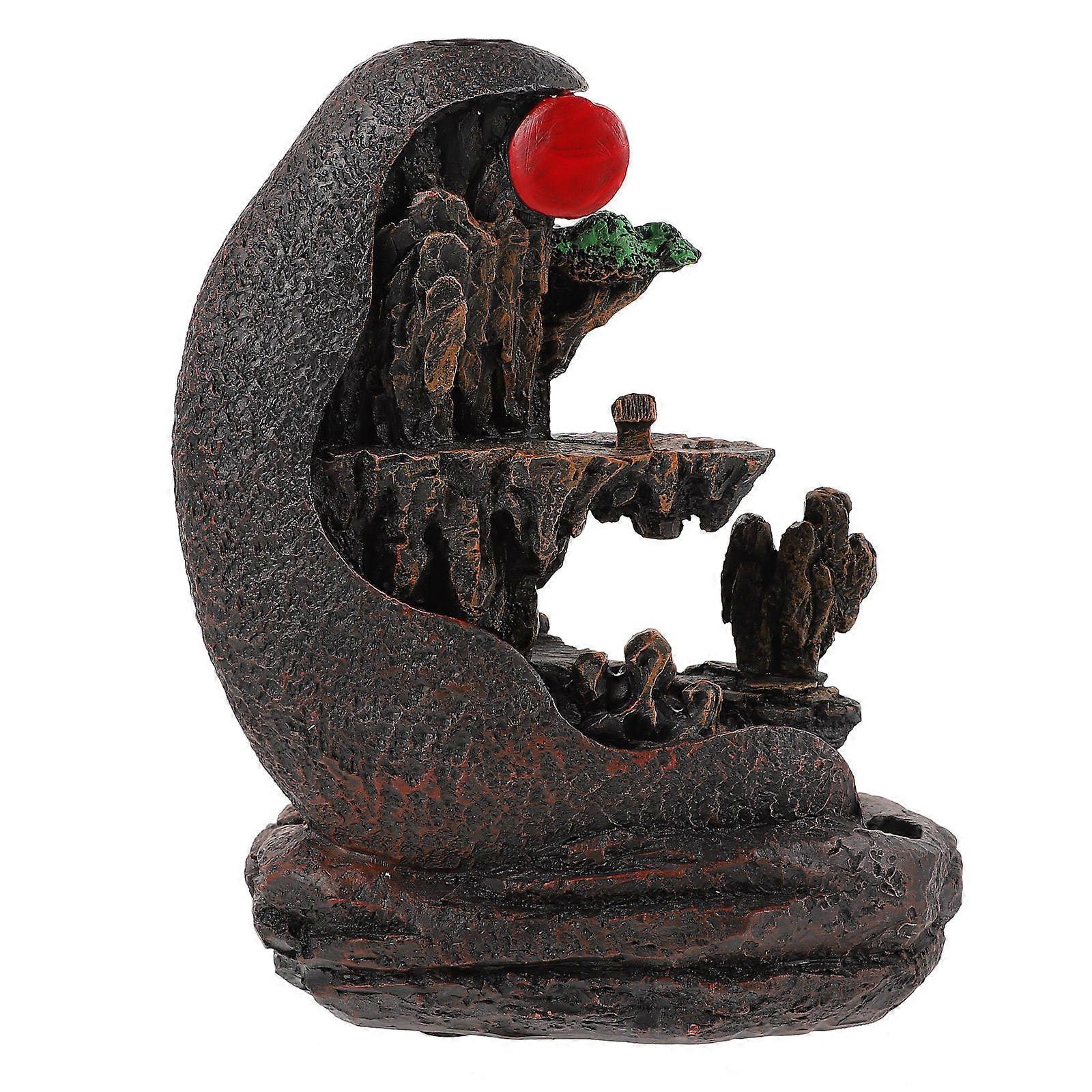 Aroma Stove Resin Waterfall Backflow Incense Burner for Aroma 1Pcs