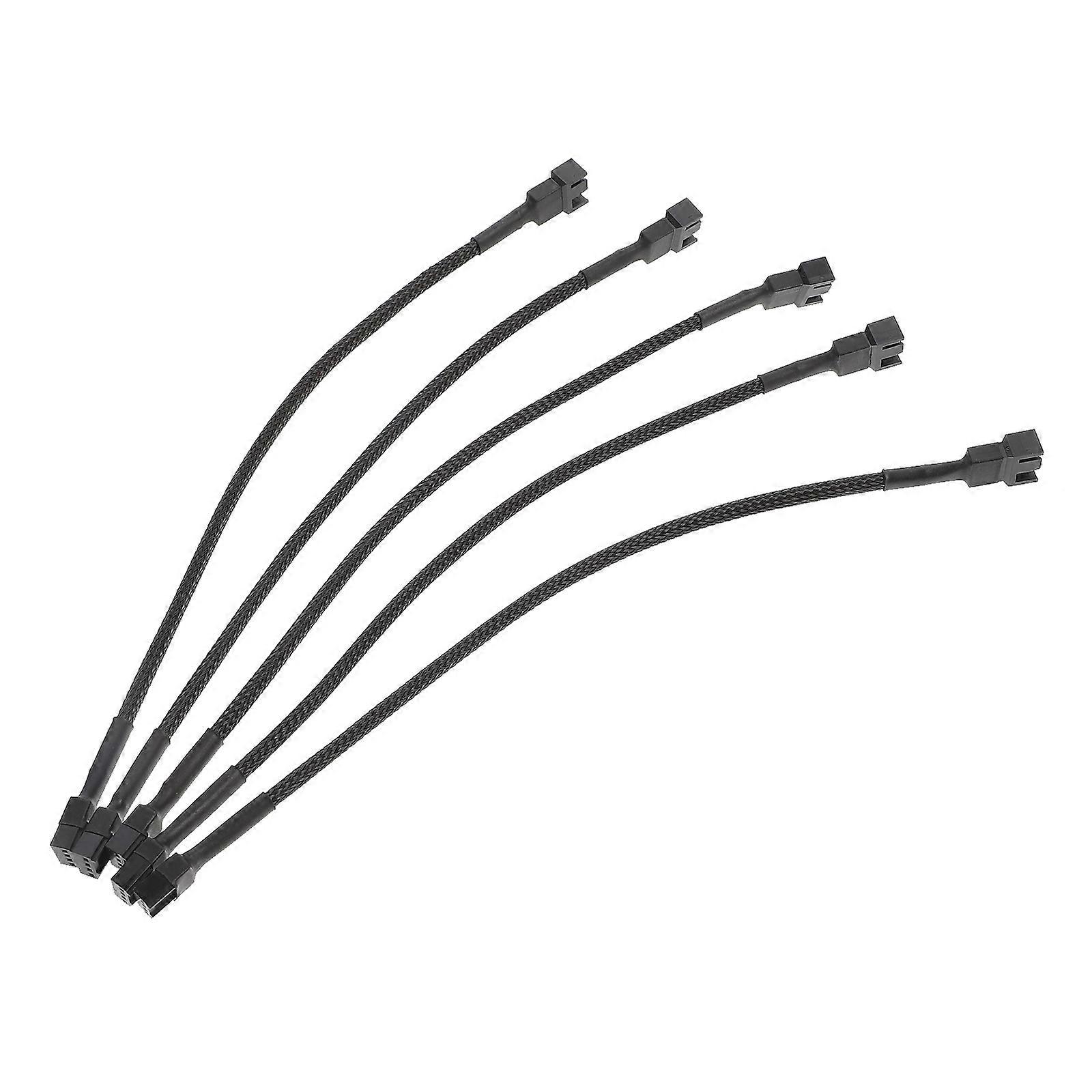 PWM Fan Power Supply Extension Cable Ideal For CPU Cooling Fans Designed With Flexibility And Convenience 10 Pcs