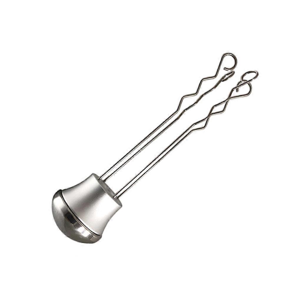 Needle Coffee Stirring Tool Silver Espresso Coffee Maker Home Use 13x3.5cm Even Powder Distribution 1Set