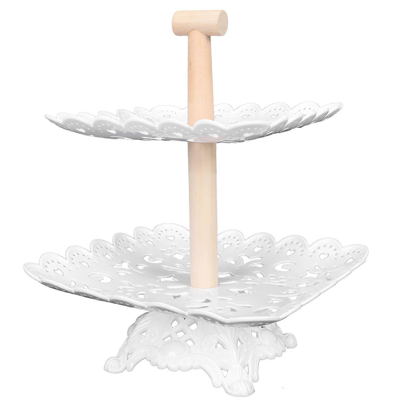 Cake Serving Set European Style Multi Layered Display Tray For Wedding Engagement Birthday Decoration 1 Set