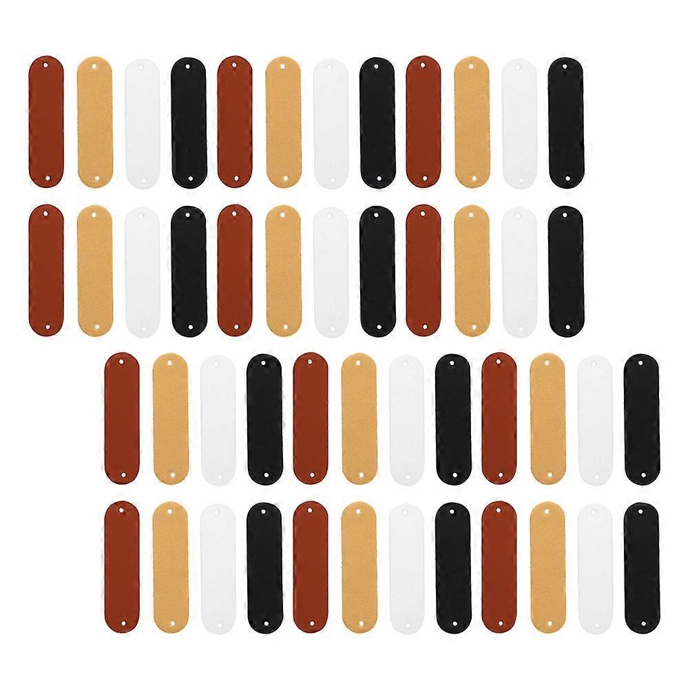 PU Blank Tags Crochet Tags for Handmade Items with 240Pcs