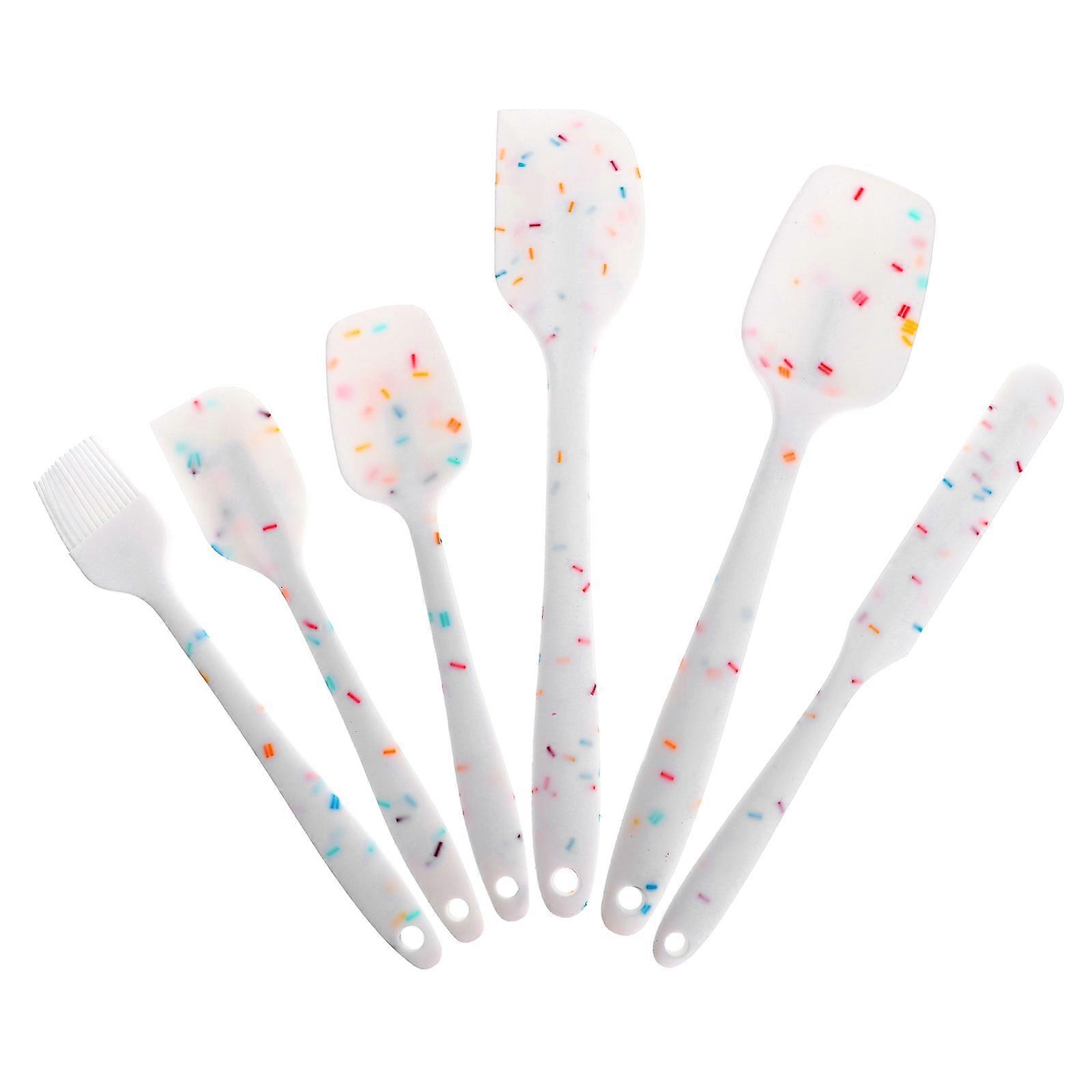 Cake Cream Silicone Spatula Set for Household Use 2Sets Practical