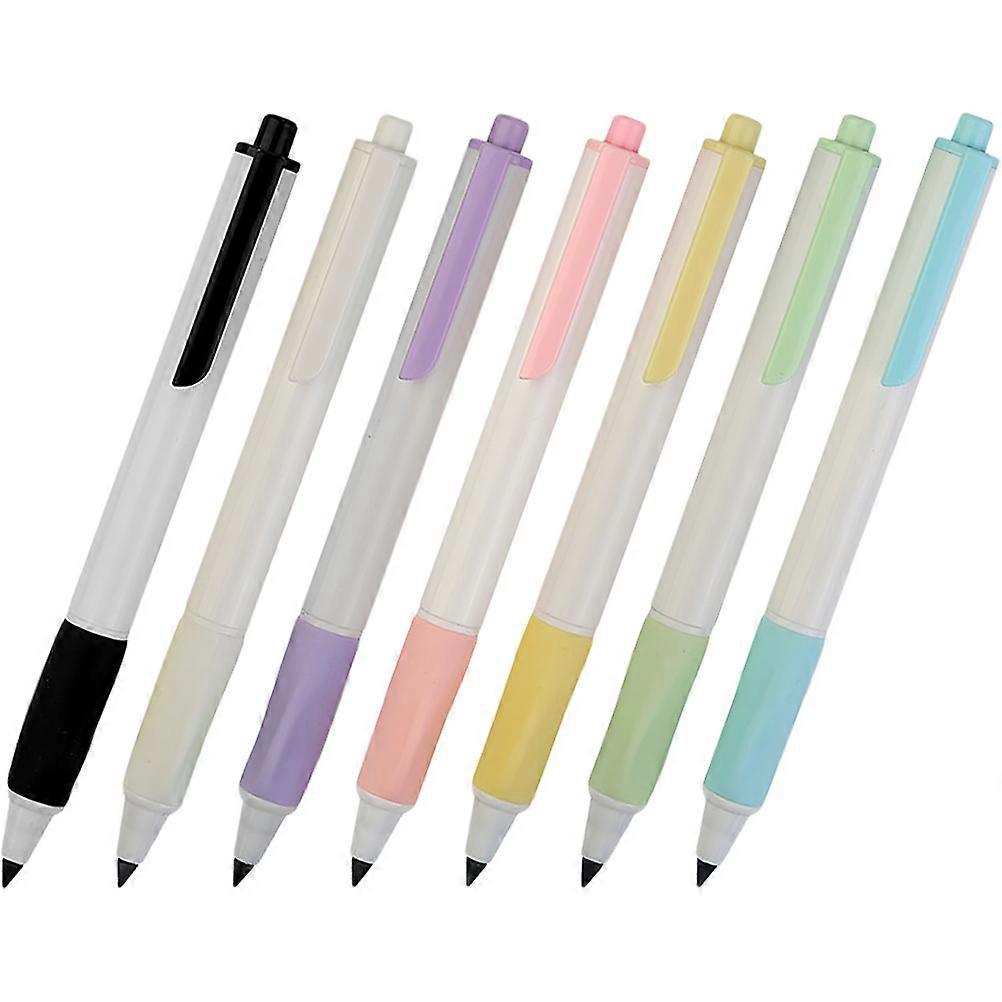 Students Writing Pencil Automatic Everlasting Pencils 7Pcs Inkless Design