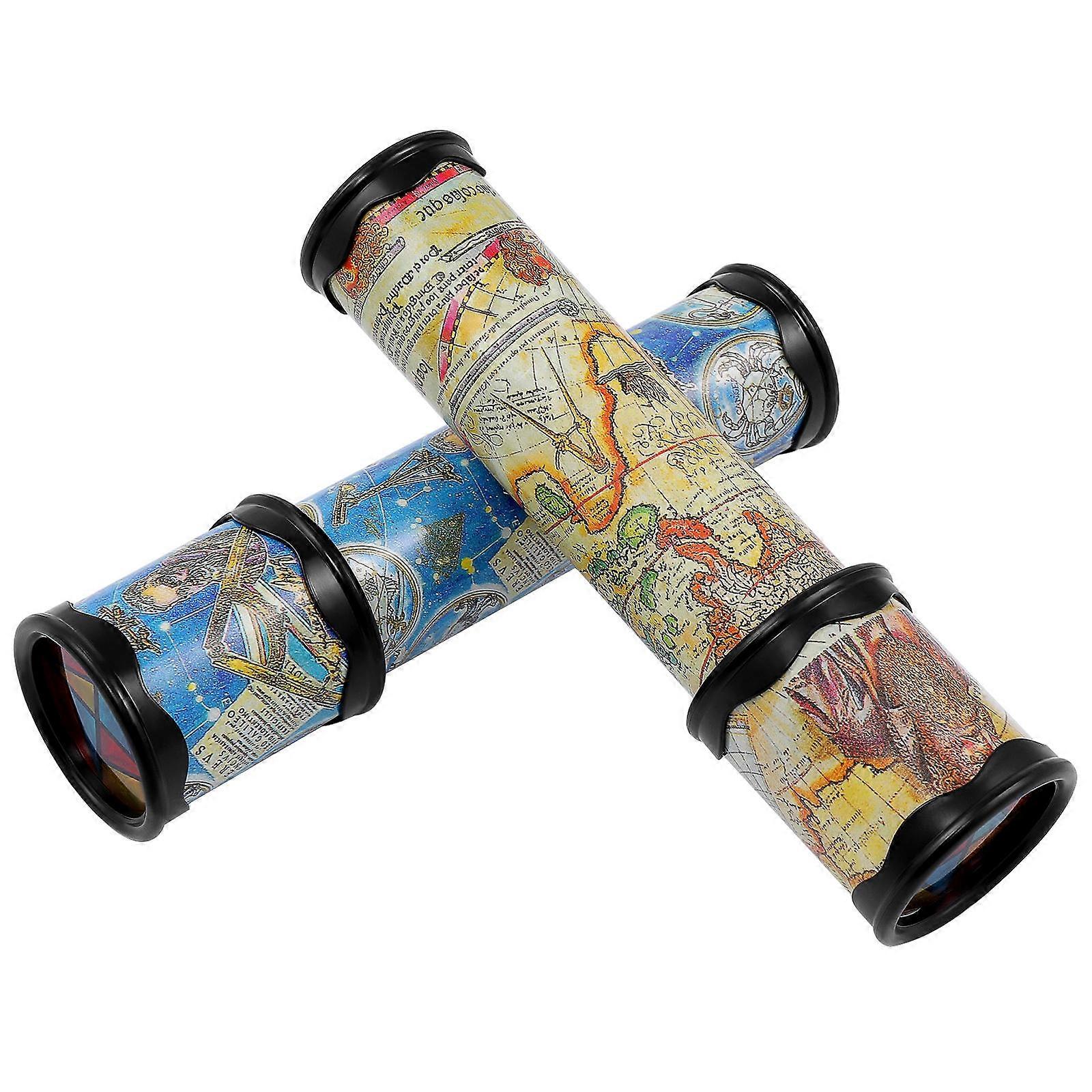 Kaleidoscope Toy For Kids 2Pcs Educational Activity Designed To Stimulate Imagination