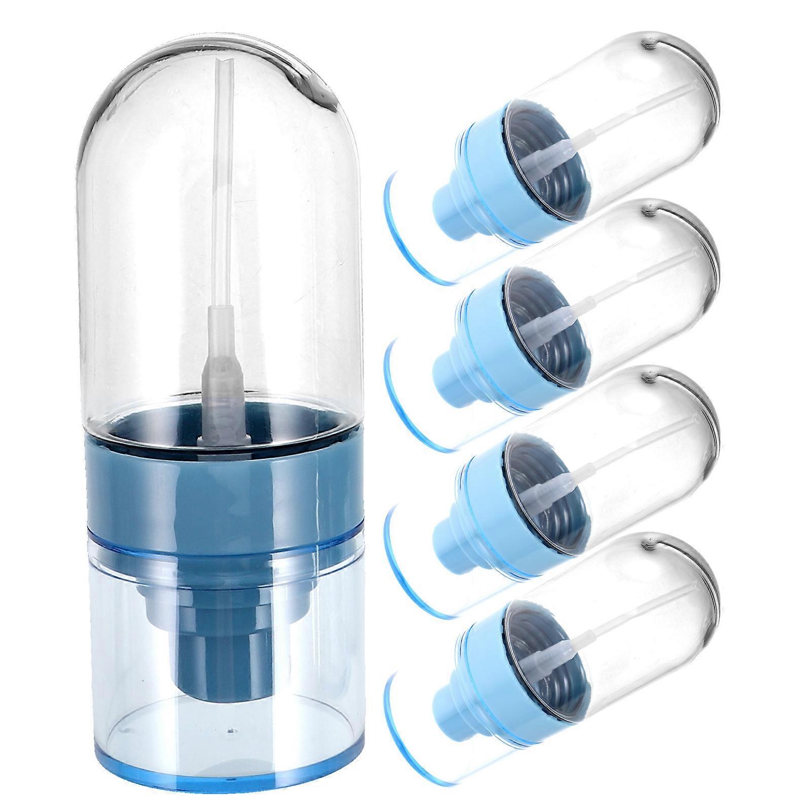Blue Refillable Cosmetic Spray Bottle for Makeup Face Mist 20Pcs