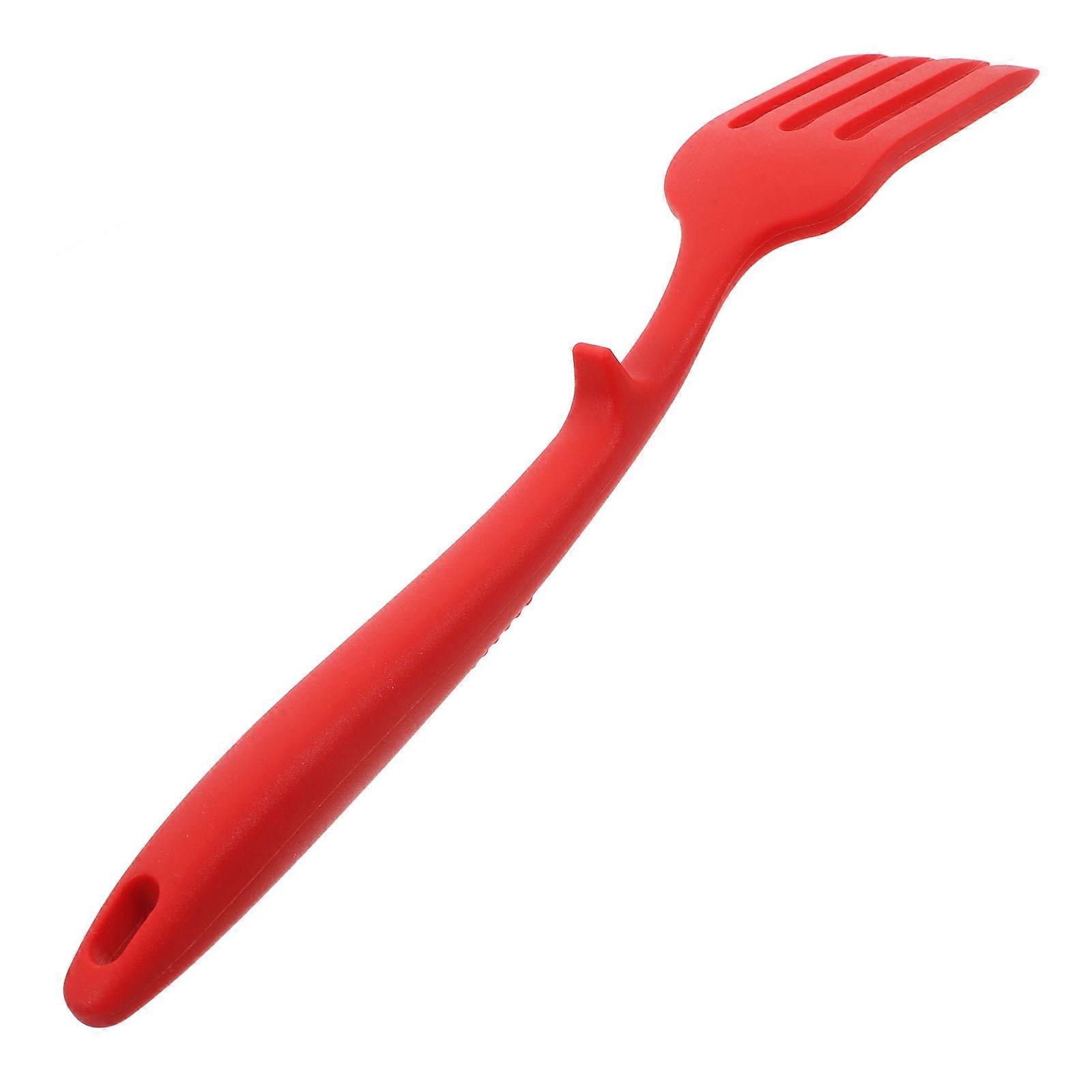 Silicone Kitchen Fork Cooking Fork for Serving 3Pcs Heat Resistant Utensil