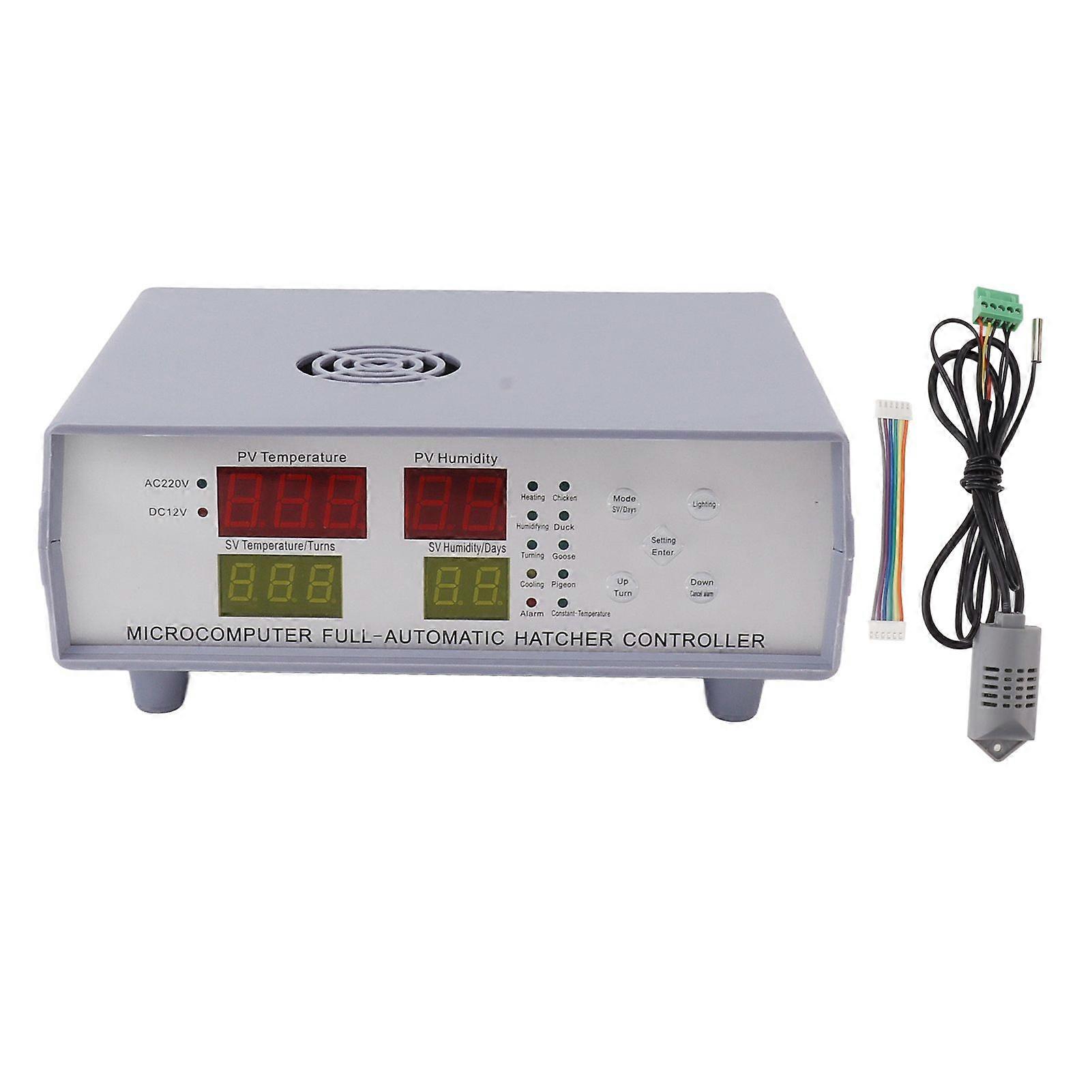 Incubator Controller Mini Double Current 5 Incubation Modes Incubator Temperature Control Instrument 180240V