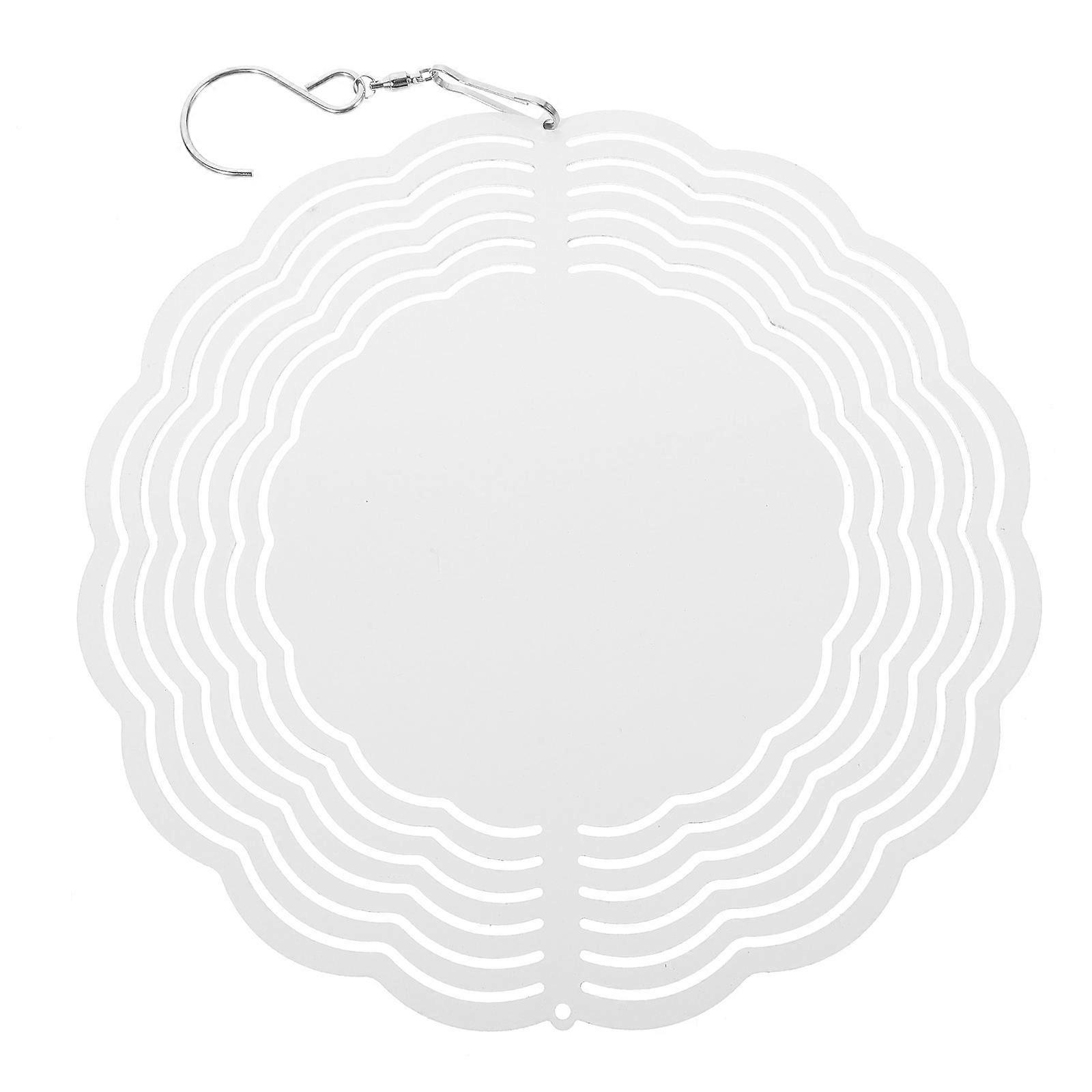3Pcs Aluminum Sublimation Wind Spinner Hanging Wind Spinner Decoration