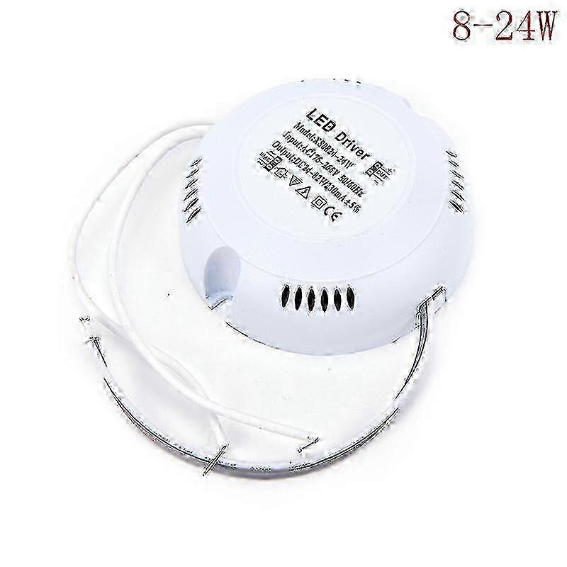 Led Driver 8-24w High Efficiency Power Supply Ac 176v~265v For Ceiling Lam New