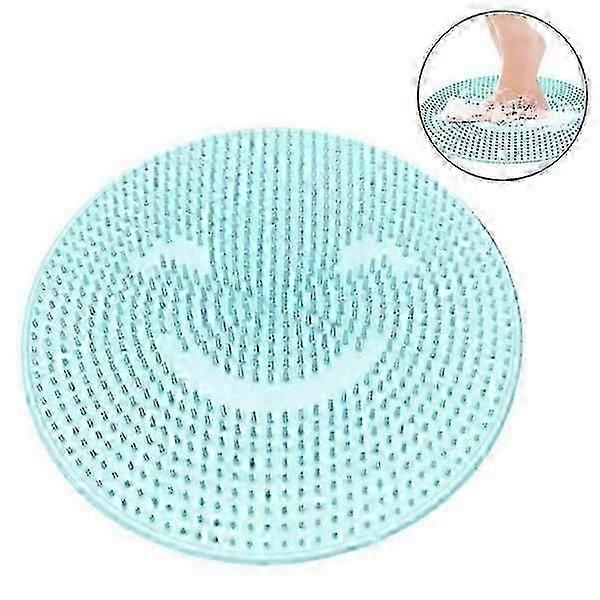 Silicone Foot Massage Pad with Cleaning and Massaging Functions