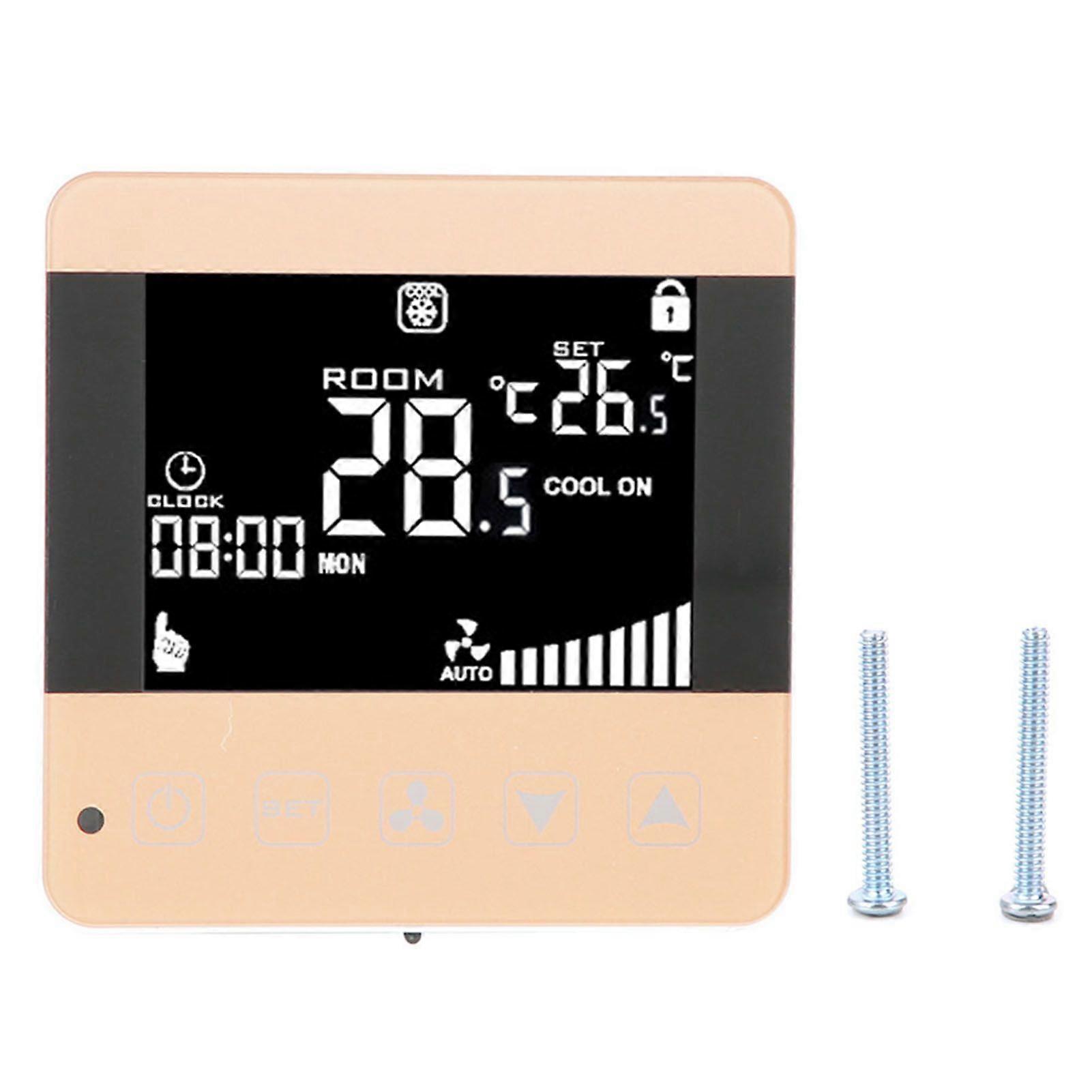 Intelligent LCD Digital Central Air Conditioner Fan Coil Unit Thermostat Temperature Controller(WIFI Type )