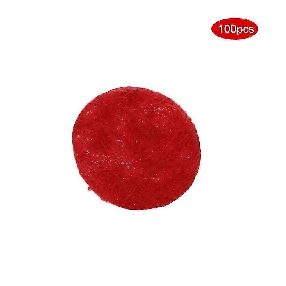 100pc Red Round Filter Pads for Blackhead Removal
