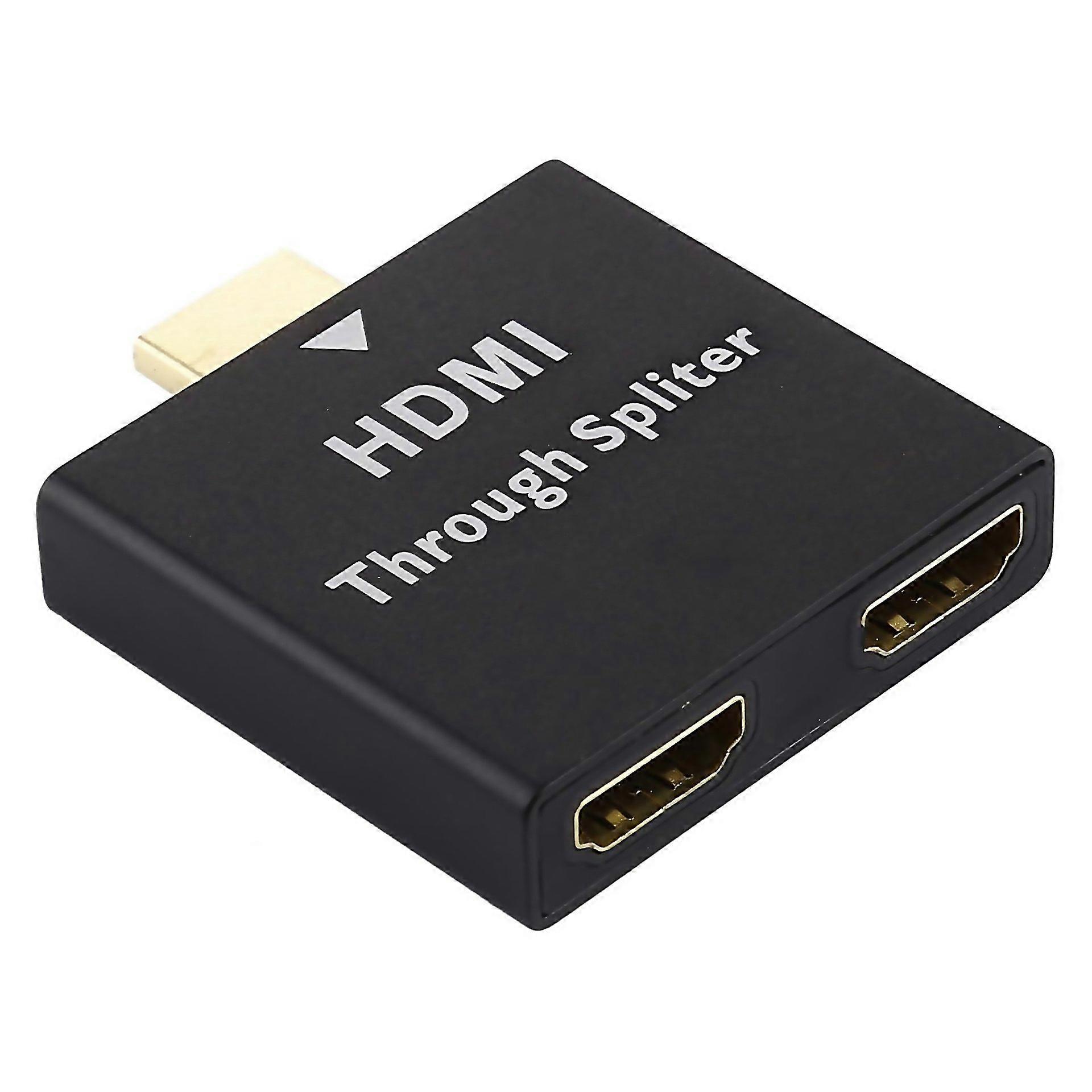 For 1 To 2 Hdmi Aluminium Alloy Through Spliter