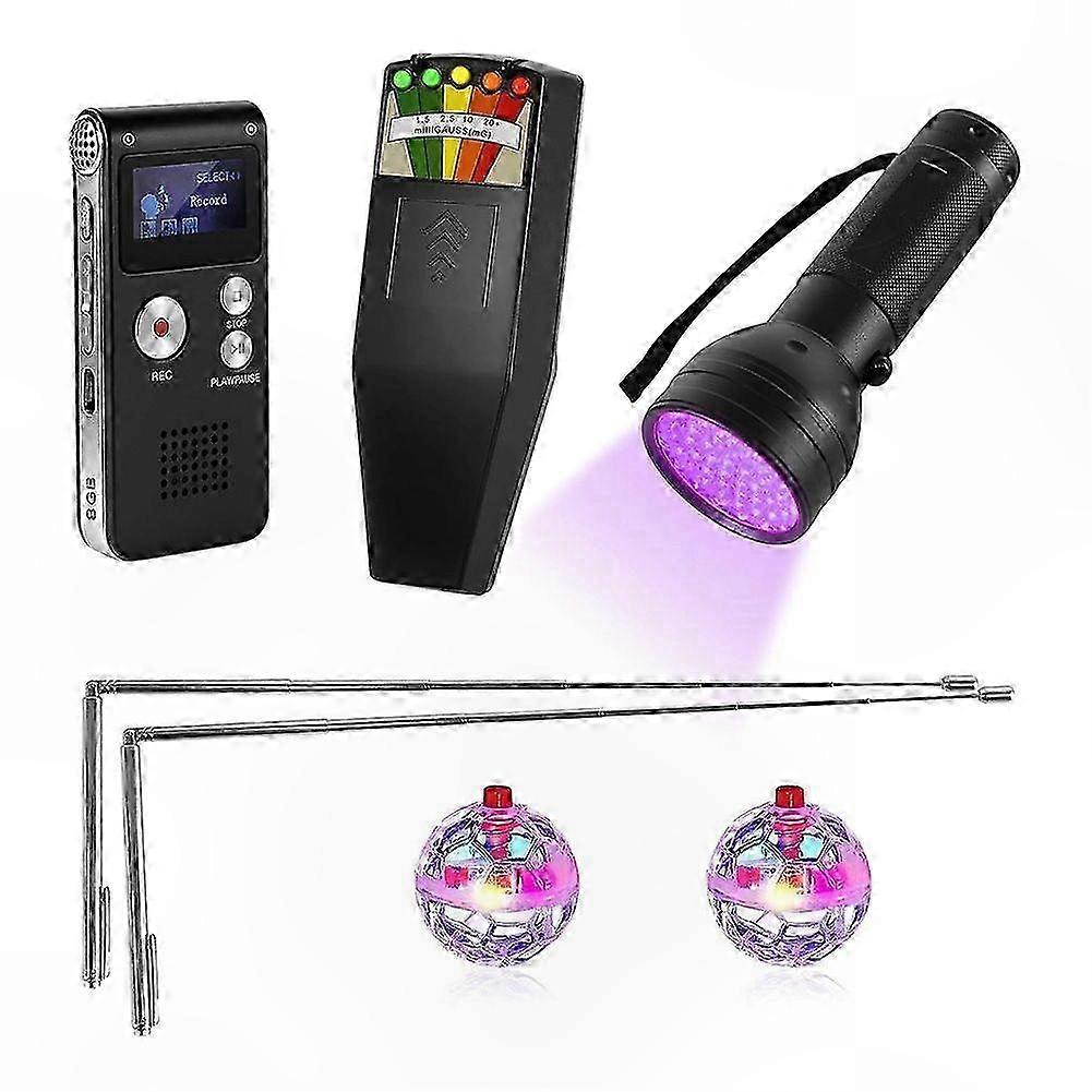 Ghost Hunting Starter Kit with EMF Detector and Essential Tools for Paranormal Exploration