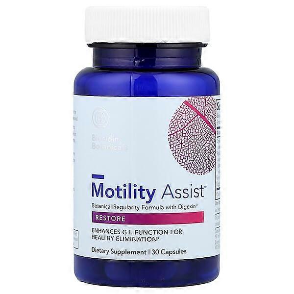 Biocidin Botanicals, Motility AssistÃÂÃÂ¢ÃÂÃÂÃÂÃÂ¢, Botanical Regularity Formula with DigexinÃÂÃÂÃÂÃÂ®, 30 Capsules