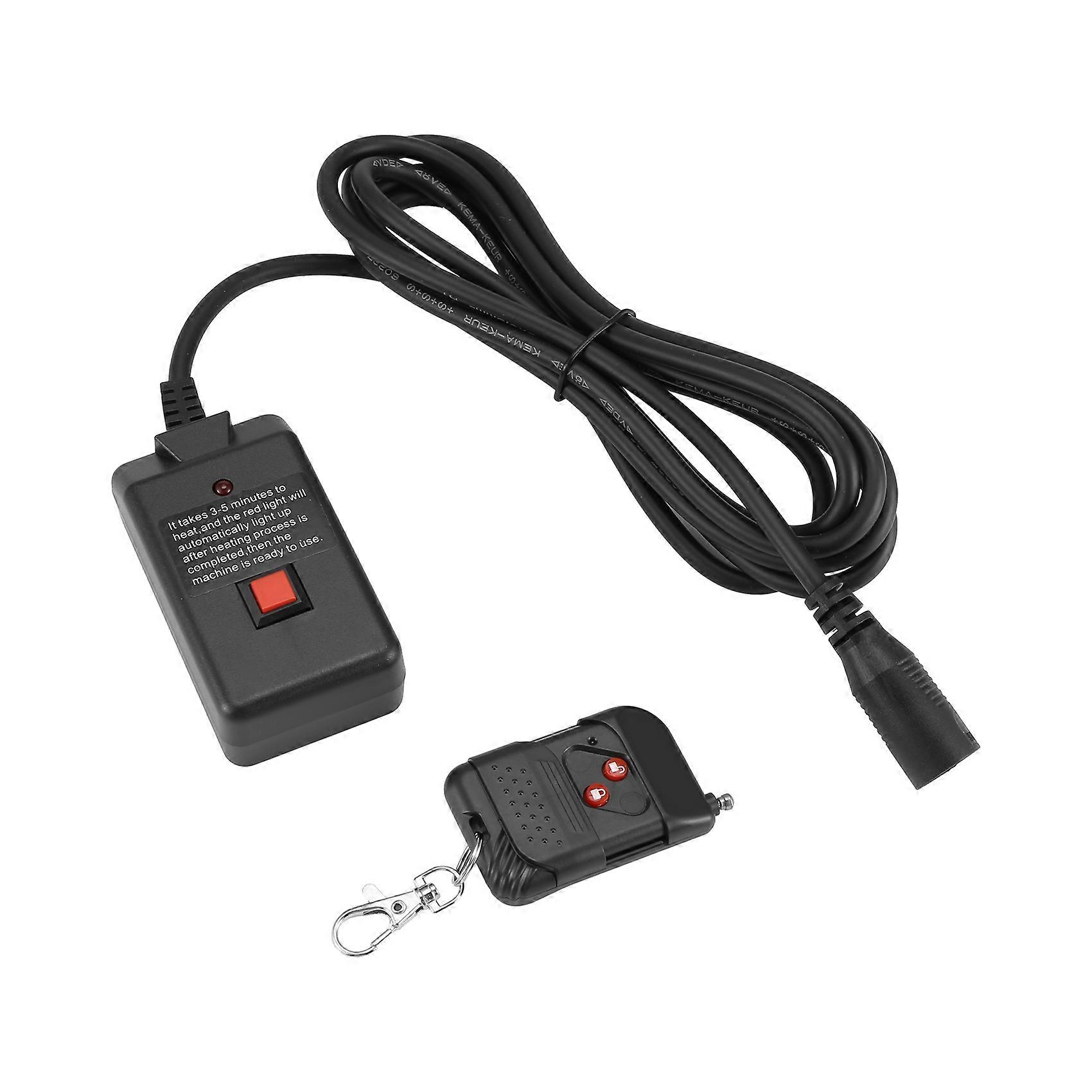 2X AC 90-240V Portable 3 Pins Wireless Remote Receiver for Smoke Machine DJ Stage Receiver Fog 400W 500W 900W 1500W A