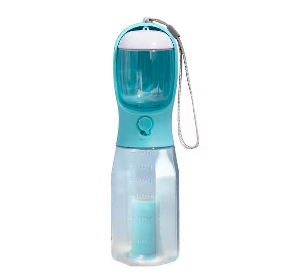 Pet Water Bottle 600 Ml  Storage Bag Dispenser Blue
