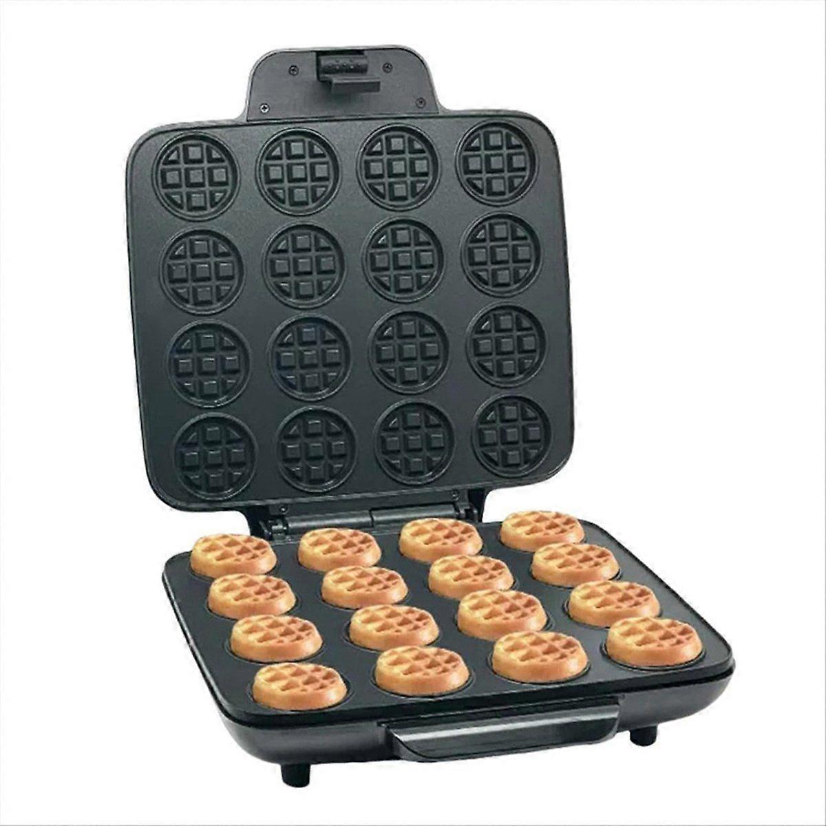 Multi Waffles Maker 16 moules à gaufriers Gaufrier antiadhésif avec mini-gaufres antiadhésives à chauffage rapide M