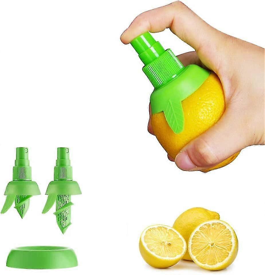 2pcs Lemon Juice Sprayer, Manual Orange Juice Citrus Spray For Fresh Flavor, Lemon Squeezer For Salad