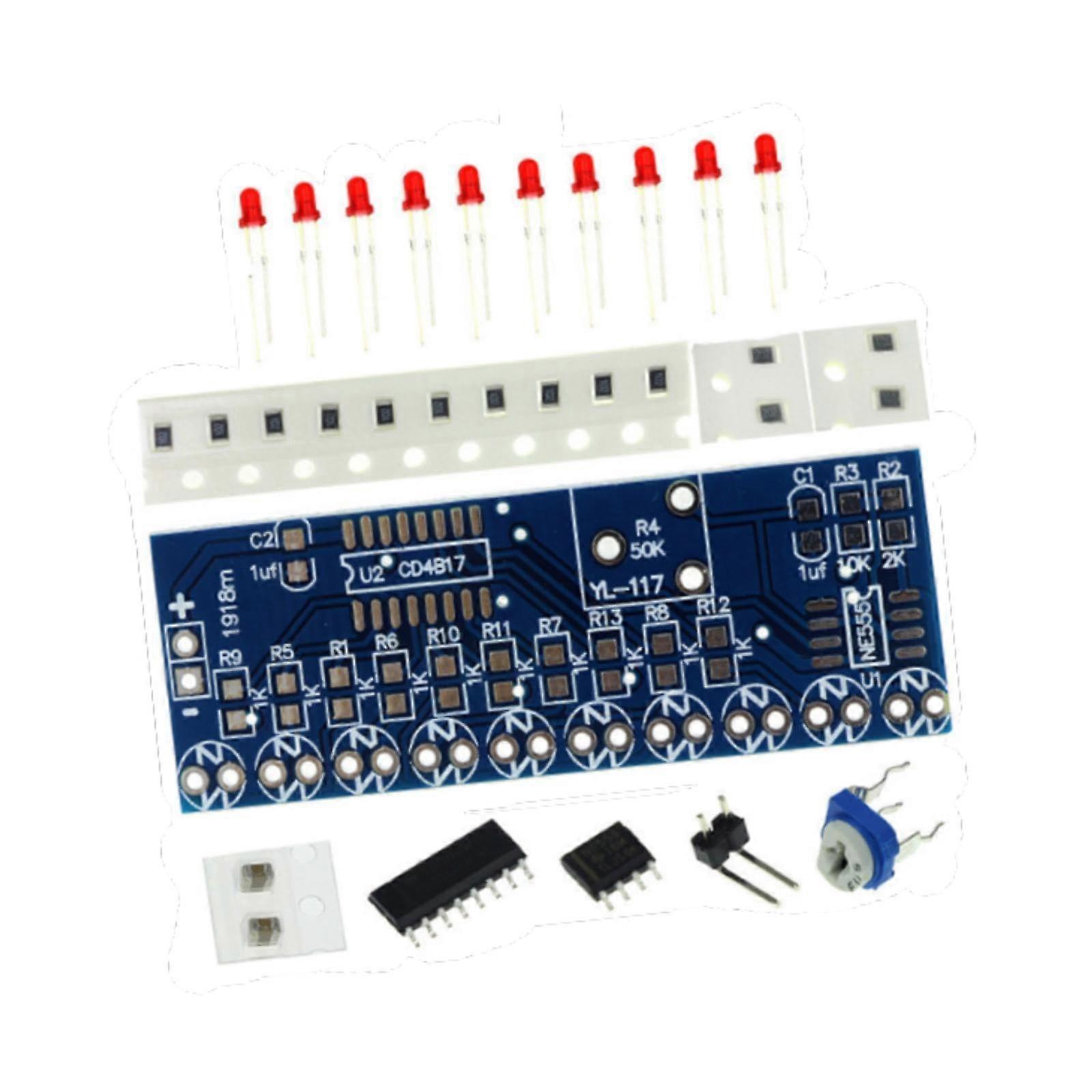 LED Water Light Module for Electronics, Timer IC, Water Effect, Compact PCB
