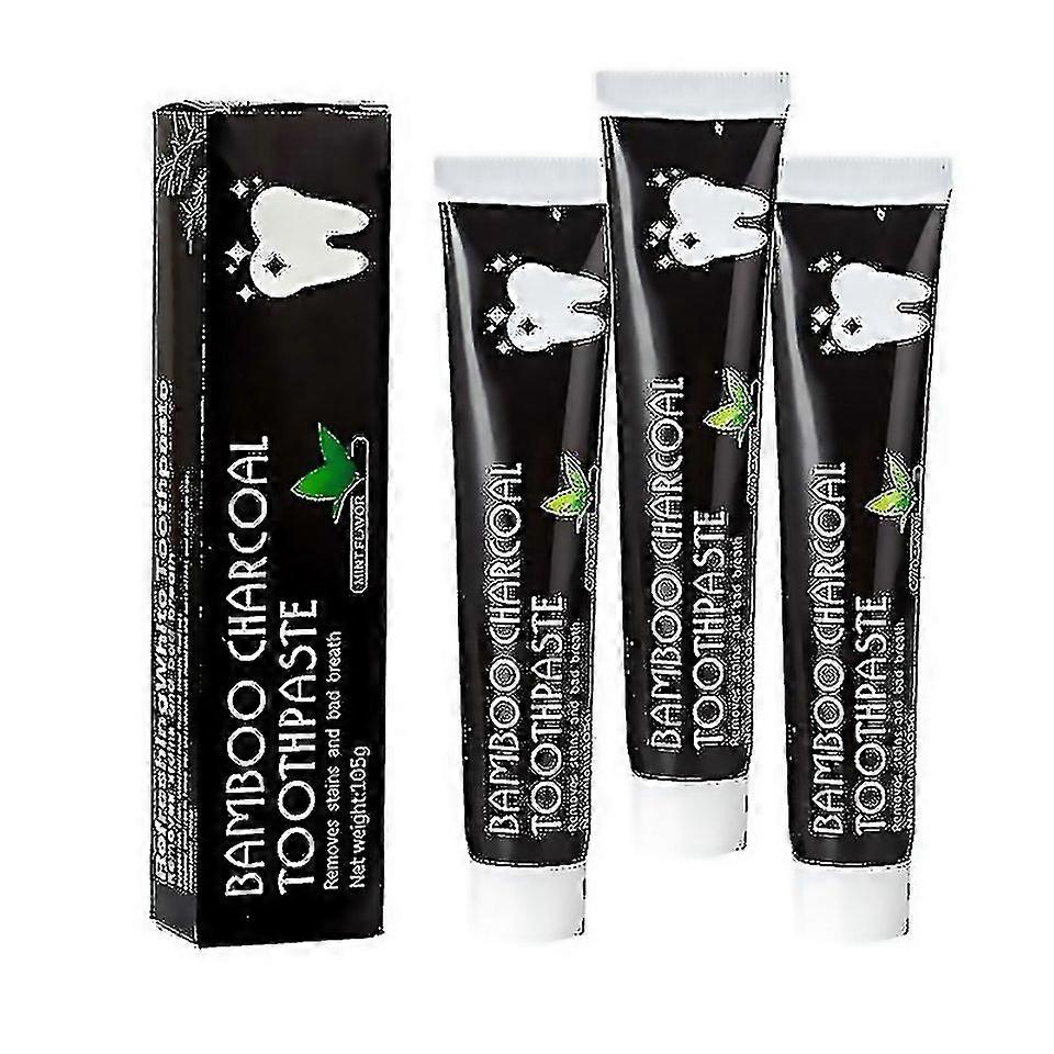 For 3pcs Bamboo Activated Carbon Bamboo Charcoal Paste Coconut Shell Fresh Black