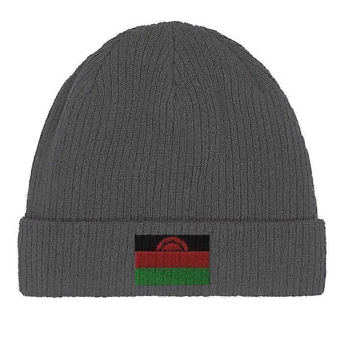Malawi Flag Cap in Grey