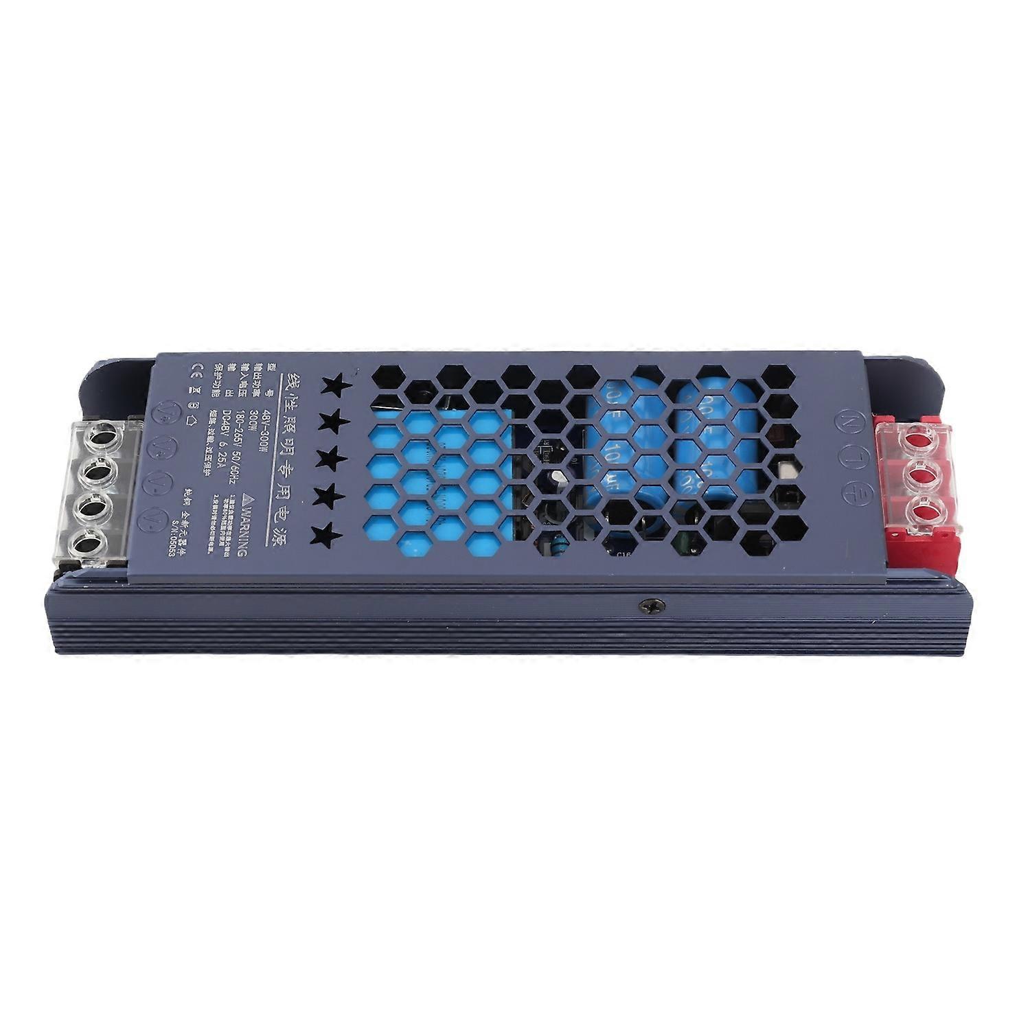 LED Switching Power Supply Driver Magnetic Light Transformer Black Long Strip 48V AC180‑250V