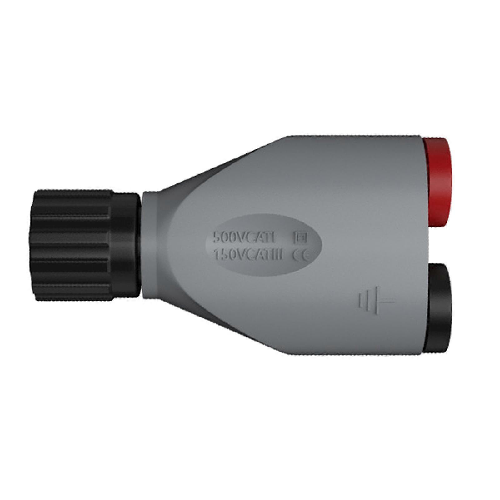 BNC to Double 4mm Safety Banana Socket Adapter Professional 4mm Banana Jacks to BNC Plugs Converter Quick Connection Multicolor